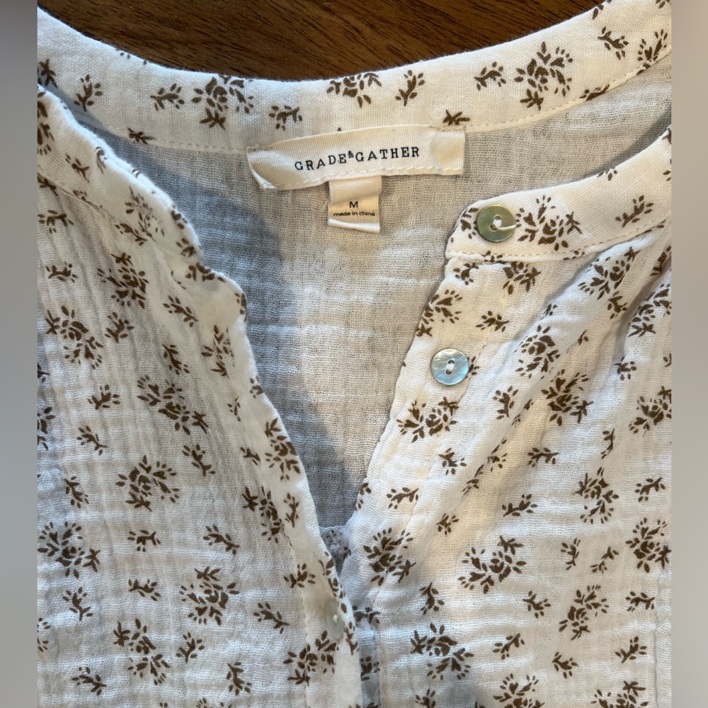 Floral cotton tank - Picture 2 of 4